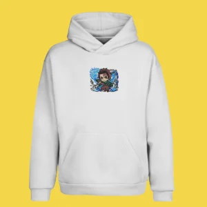 Tanjiro Water Dragon | Demon Slayer | Sweat à capuche brodé