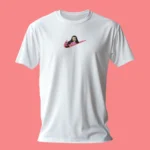 T-shirt brodé Nezuko Kamado (Serenity) blanc – Demon Slayer