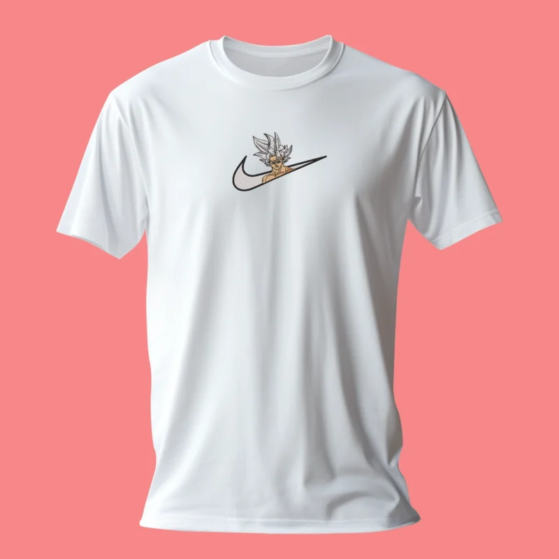 Goku Ultra Power | Dragon Ball | T-shirt brodé