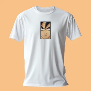 Goku Determined | Dragon Ball | T-shirt brodé