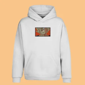 Goku Saiyan Fury | Dragon Ball | Sweat à capuche brodé