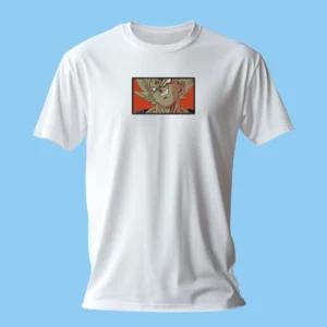 Goku Saiyan Fury | Dragon Ball | T-shirt brodé