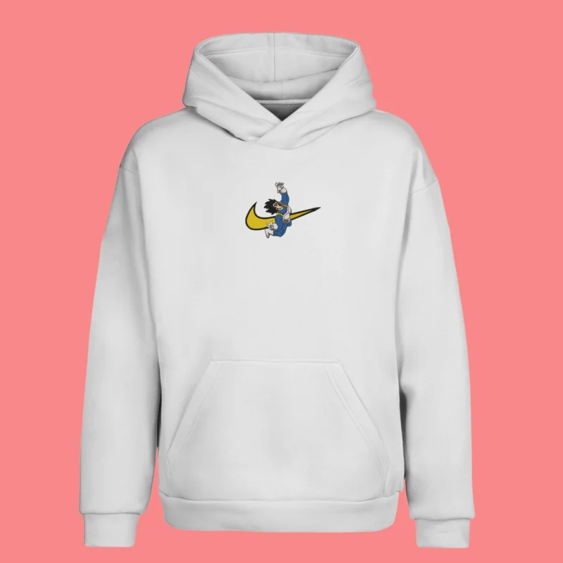 Vegeta Power Jump | Dragon Ball | Sweat à capuche brodé
