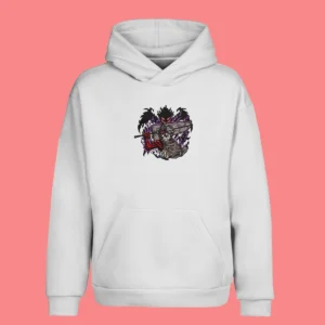 Asta Demon Force | Black Clover | Sweat à capuche brodé