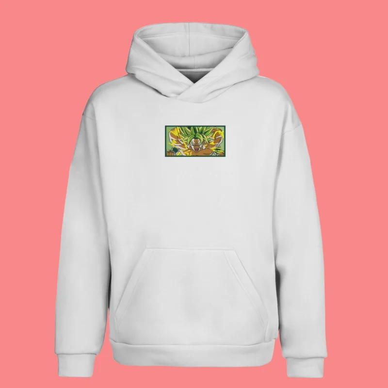 Broly Energy Burst | Dragon Ball | Sweat à capuche brodé