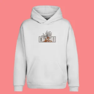 Goku Ultra Instinct | Dragon Ball | Sweat à capuche brodé