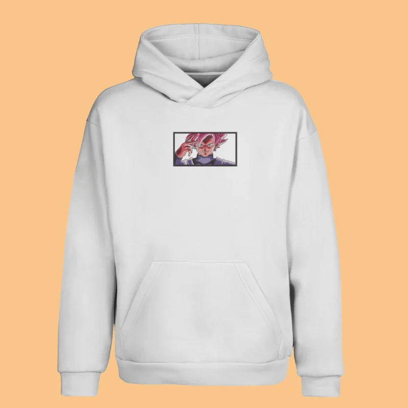 Goku Black Supreme | Dragon Ball | Sweat à capuche brodé