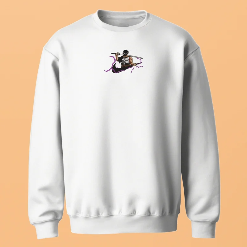 Yami Shadow Blade | Black Clover | Sweatshirt brodé