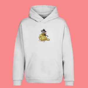 Goku Sky Rider | Dragon Ball | Sweat à capuche brodé