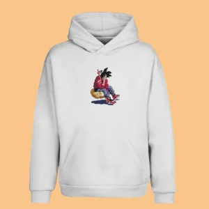 Goku Urban Flow | Dragon Ball | Sweat à capuche brodé
