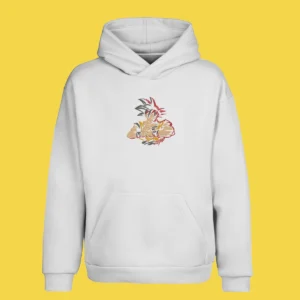 Goku Energy Burst | Dragon Ball | Sweat à capuche brodé