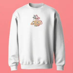 Goku Energy Burst | Dragon Ball | Sweatshirt brodé