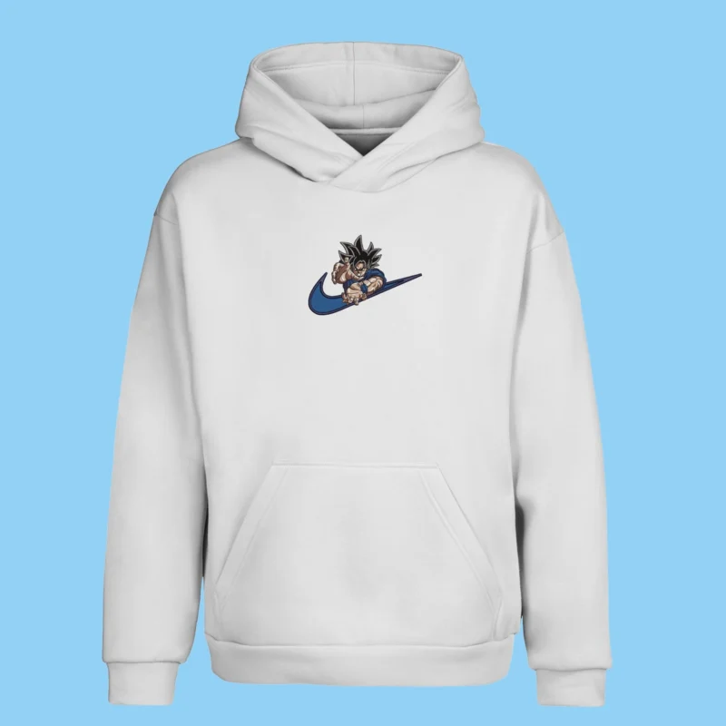 Power Push Goku | Dragon Ball | Sweat à capuche brodé