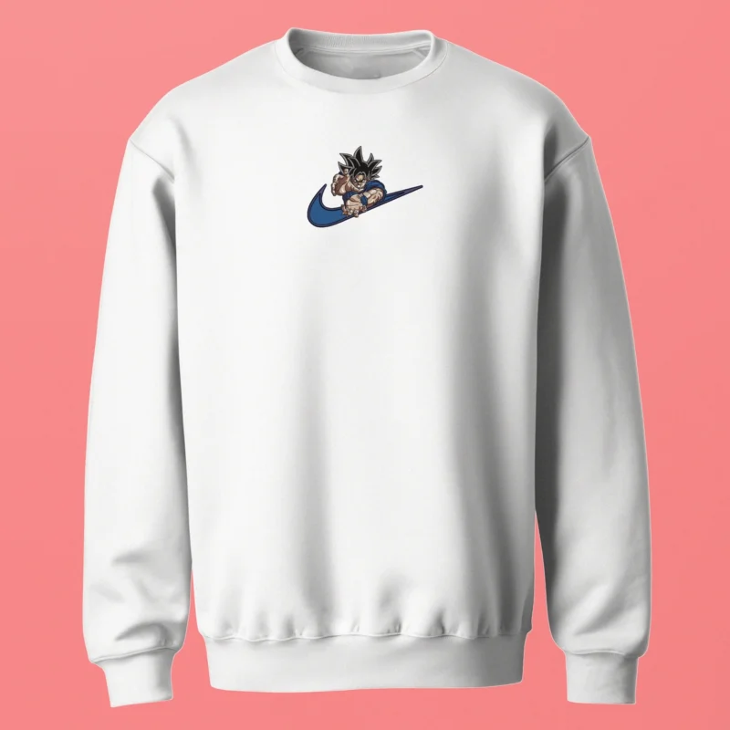 Power Push Goku | Dragon Ball | Sweatshirt brodé