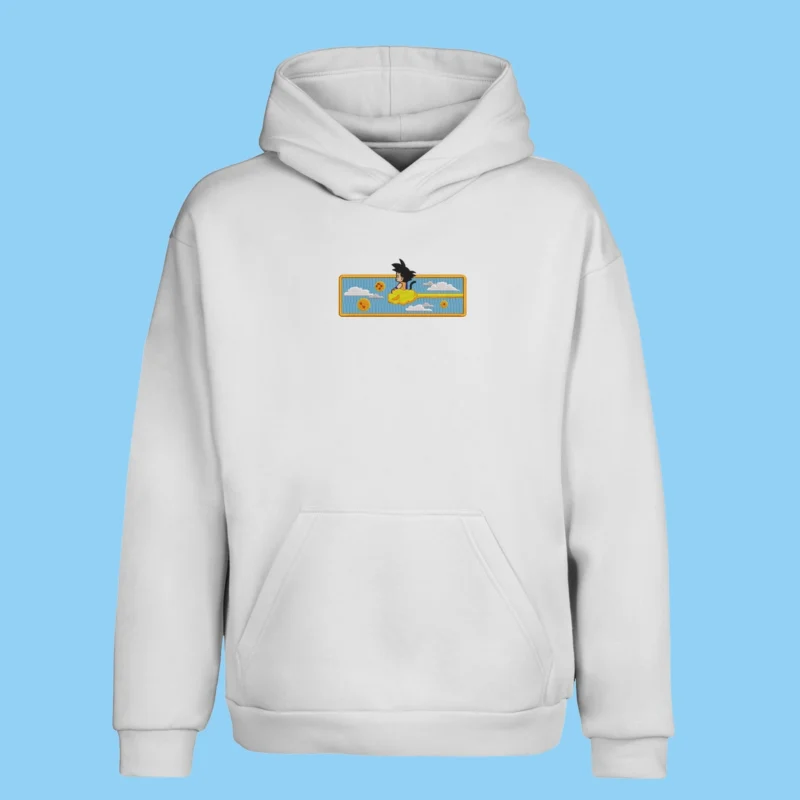 Gokuâ€™s Adventure | Dragon Ball | Sweat à capuche brodé