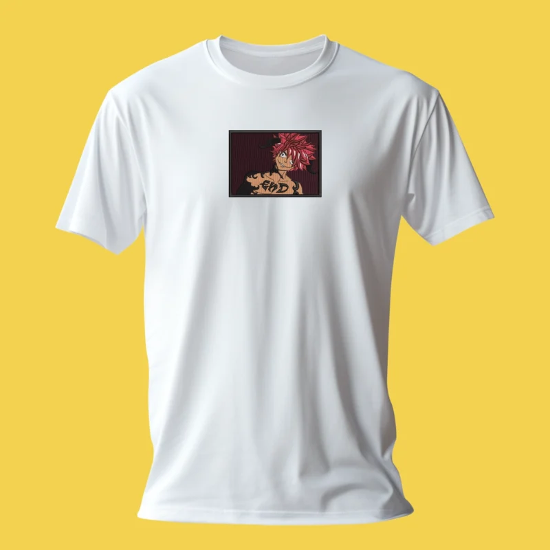 Infernal Dragon E.N.D. | Fairy Tail | T-shirt brodé