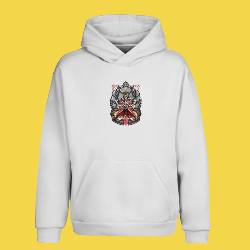 Fullmetal Brothers | Fullmetal Alchemist | Sweat à capuche brodé