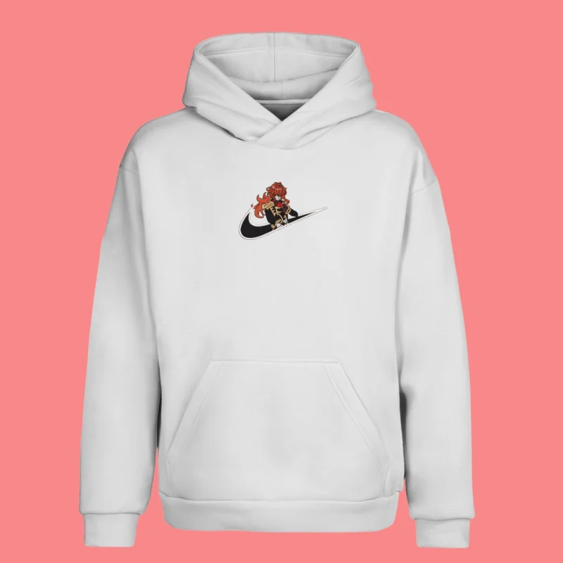 Crimson Flame | Genshin Impact | Sweat à capuche brodé