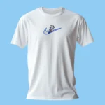 T-shirt brodé Frost Archer blanc – Genshin Impact