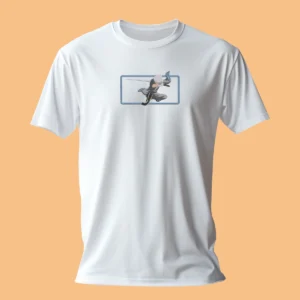 Gintoki Flash Step | Gintama | T-shirt brodé