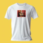 T-shirt brodé Ichigo Kurosaki (Hollow) blanc – Bleach