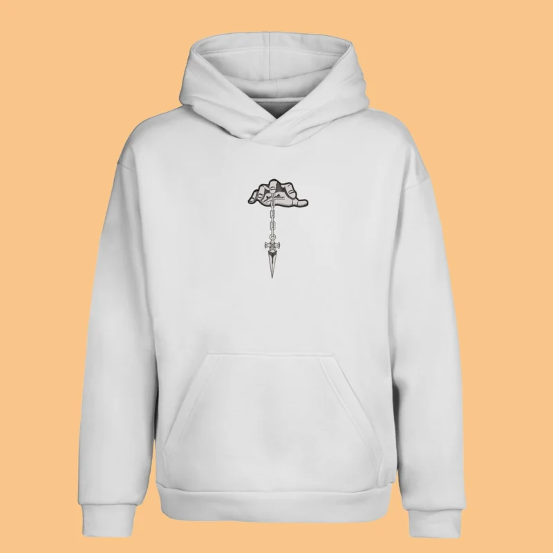 Kurapika Chain Justice | Hunter x Hunter | Sweat à capuche brodé