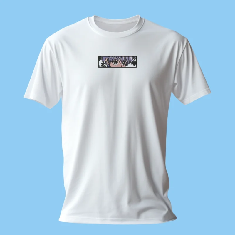 Killua Eyes | Hunter x Hunter | T-shirt brodé