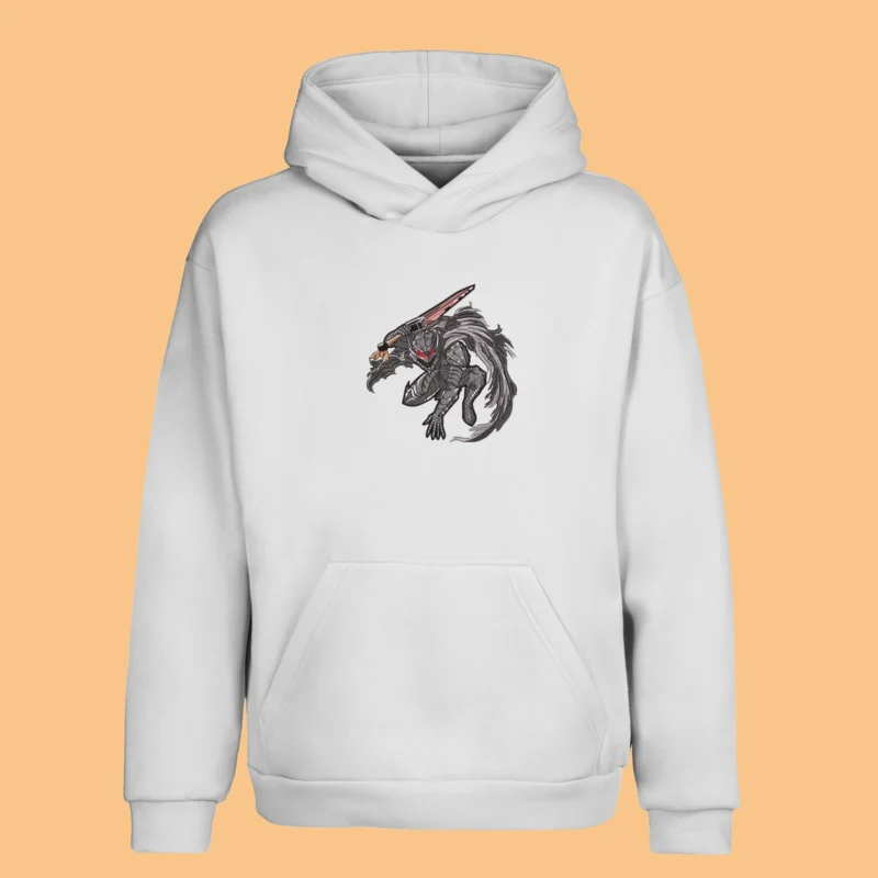 Guts Dark Avenger | Berserk | Sweat à capuche brodé