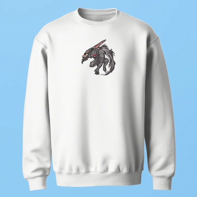 Guts Dark Avenger | Berserk | Sweatshirt brodé
