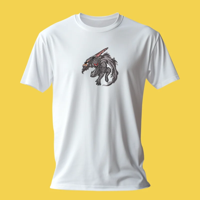 Guts Dark Avenger | Berserk | T-shirt brodé