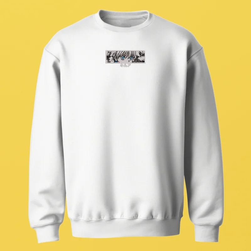 Killua Steely Eyes | Hunter x Hunter | Sweatshirt brodé