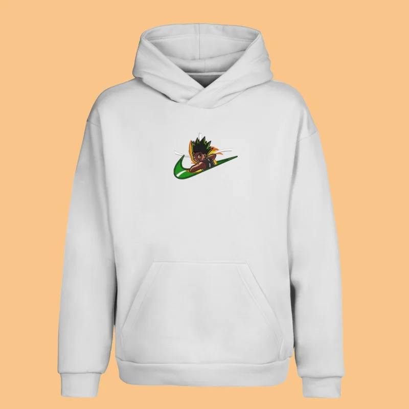 Gon Flame Strike | Hunter x Hunter | Sweat à capuche brodé
