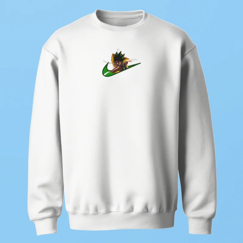 Gon Flame Strike | Hunter x Hunter | Sweatshirt brodé