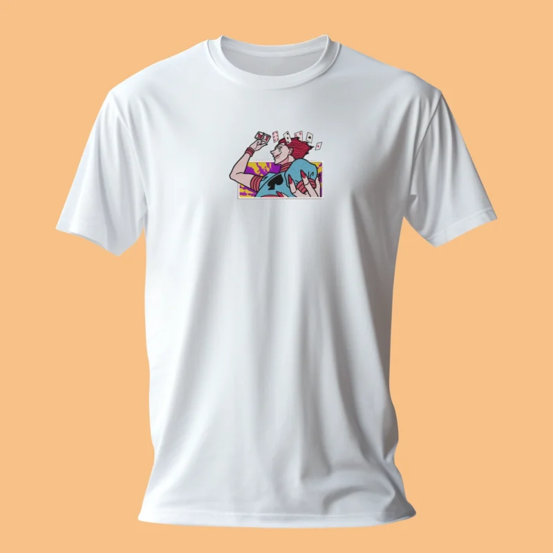 Hisoka Card Master | Hunter x Hunter | T-shirt brodé