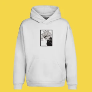 Gojo Infinite Confidence | Jujutsu Kaisen | Sweat à capuche brodé