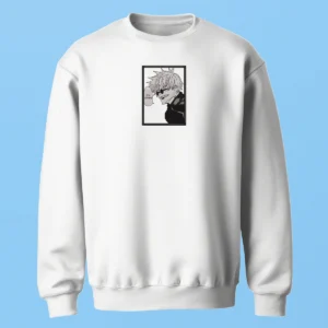 Gojo Infinite Confidence | Jujutsu Kaisen | Sweatshirt brodé