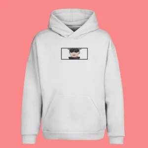 Gojo Carefree Smile | Jujutsu Kaisen | Sweat à capuche brodé