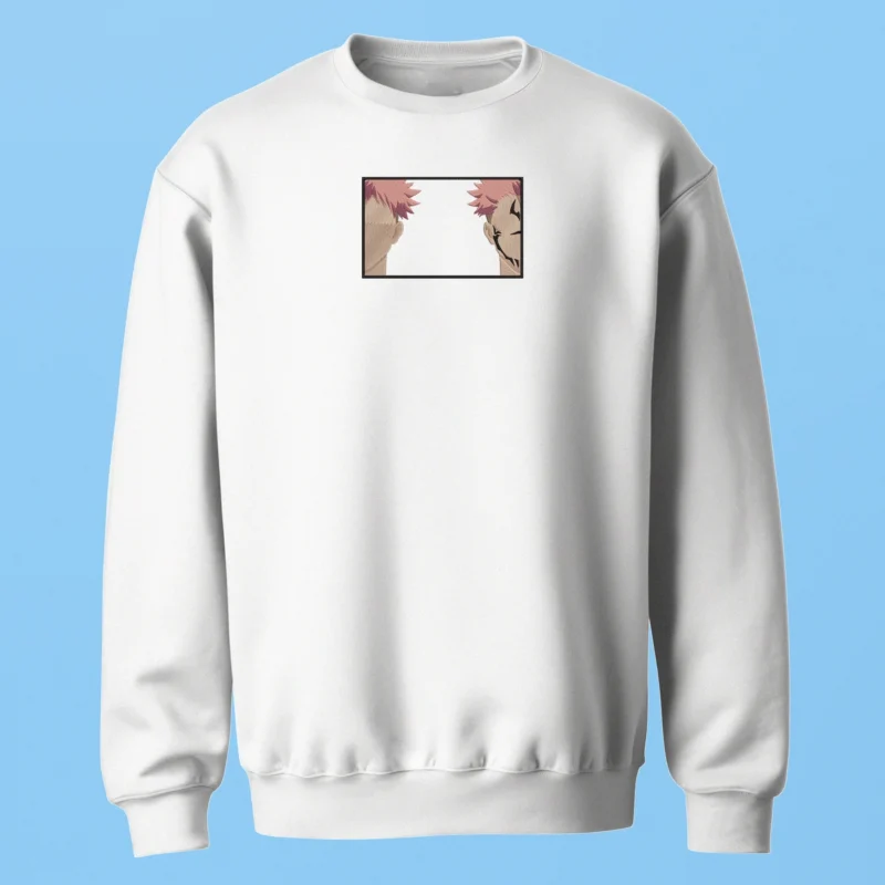 Yuji vs Sukuna | Jujutsu Kaisen | Sweatshirt brodé
