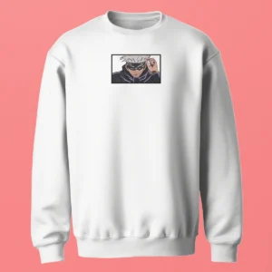 Gojo Untouchable Style | Jujutsu Kaisen | Sweatshirt brodé