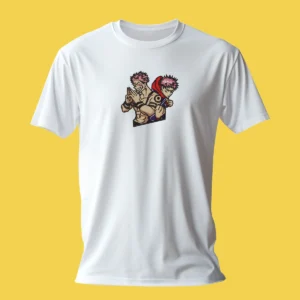 Yuji & Sukuna Dual Fate | Jujutsu Kaisen | T-shirt brodé