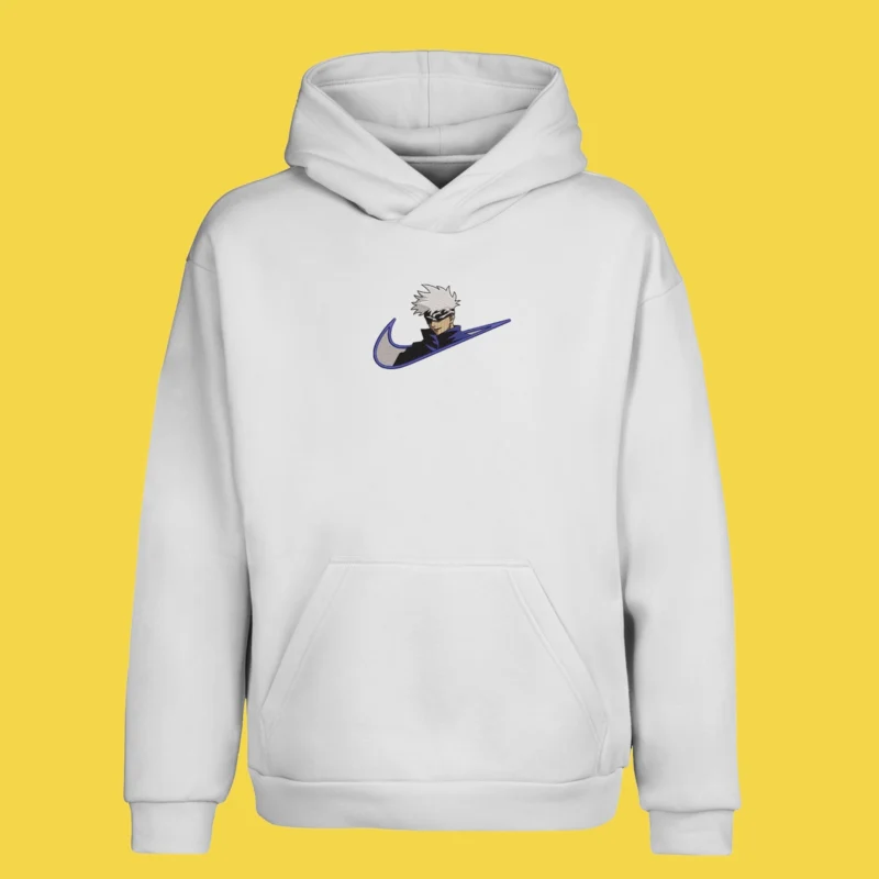 Gojo Style | Jujutsu Kaisen | Sweat à capuche brodé