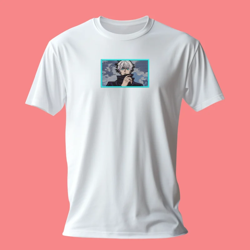 Gojo Infinite Power | Jujutsu Kaisen | T-shirt brodé