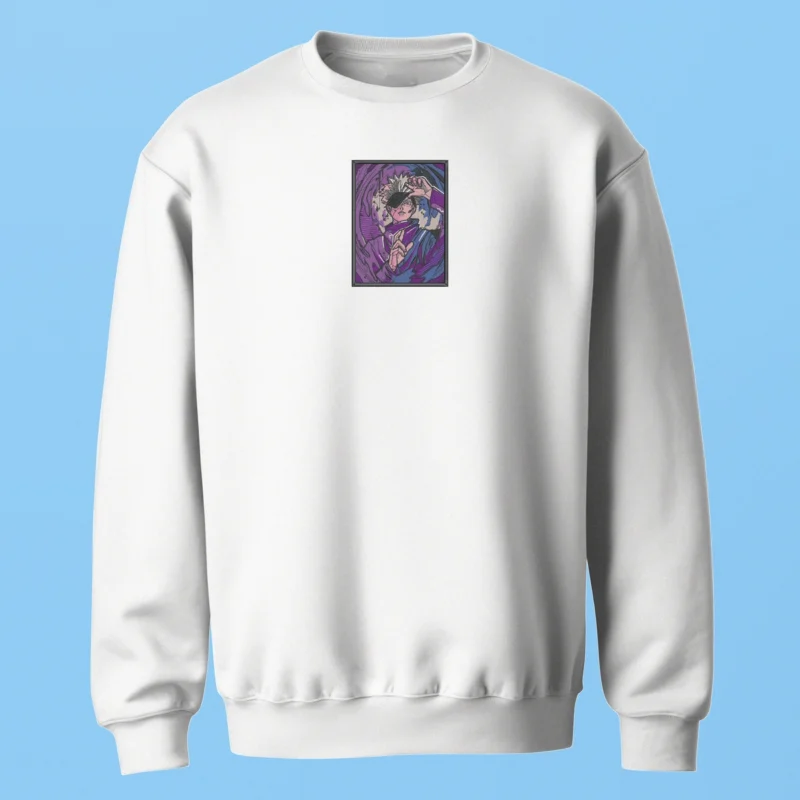 Gojo Limitless Force | Jujutsu Kaisen | Sweatshirt brodé