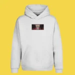 Sweat à capuche brodé Ryomen Sukuna (Cursed King) blanc – Jujutsu Kaisen