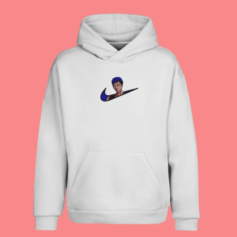 Aomine Lightning Speed | Kuroko's Basket | Sweat à capuche brodé