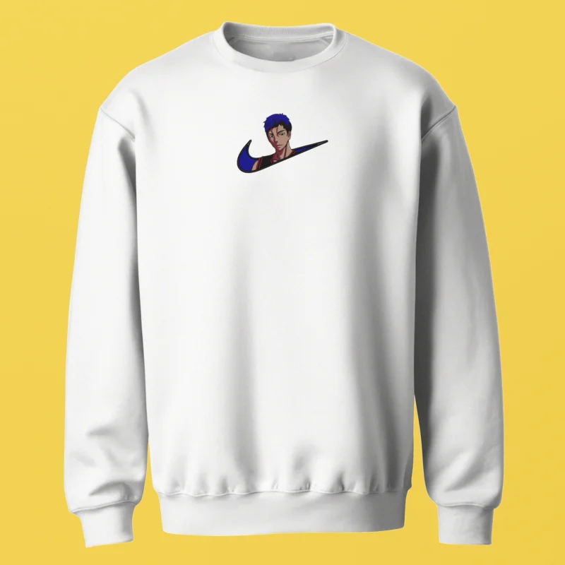 Aomine Lightning Speed | Kuroko's Basket | Sweatshirt brodé