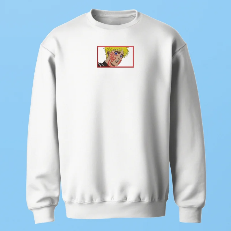 Mikasa Silent Strengt | L'Attaque des Titans | Sweatshirt brodé