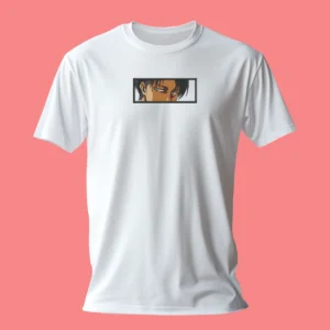 Levi Silent Eyes | L'Attaque des Titans | T-shirt brodé