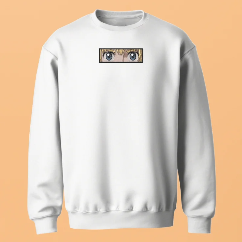Armin Eyes | L'Attaque des Titans | Sweatshirt brodé