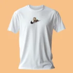 T-shirt brodé Erwin Smith (Strong Leader) blanc – L'Attaque des Titans